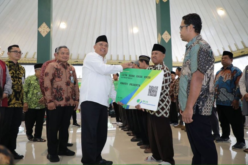 Marbot Masjid di Sleman Terlindungi BPJS Ketenagakerjaan