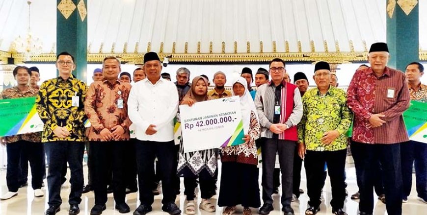 Dana Zakat Jadi Penyelamat, 1.545 Marbot di Sleman Terproteksi BPJS Ketenagakerjaan
