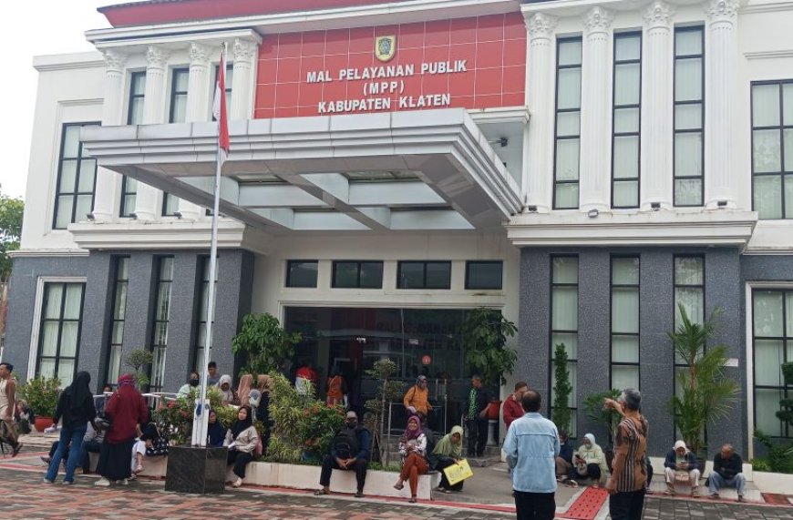 MPP Klaten Dipenuhi Peserta PBI-JK Non Aktif
