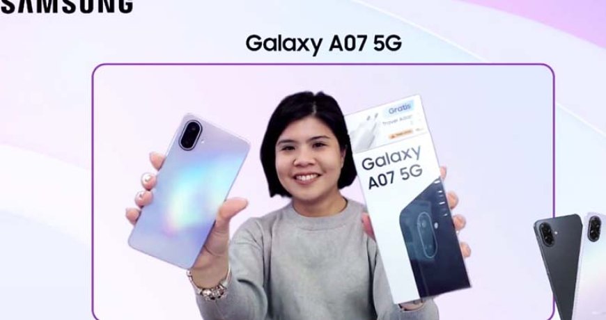 Samsung Galaxy A07 5G resmi Meluncur! Harga 2 Jutaan, Usung Baterai 6.000 mAh dan Fitur Canggih