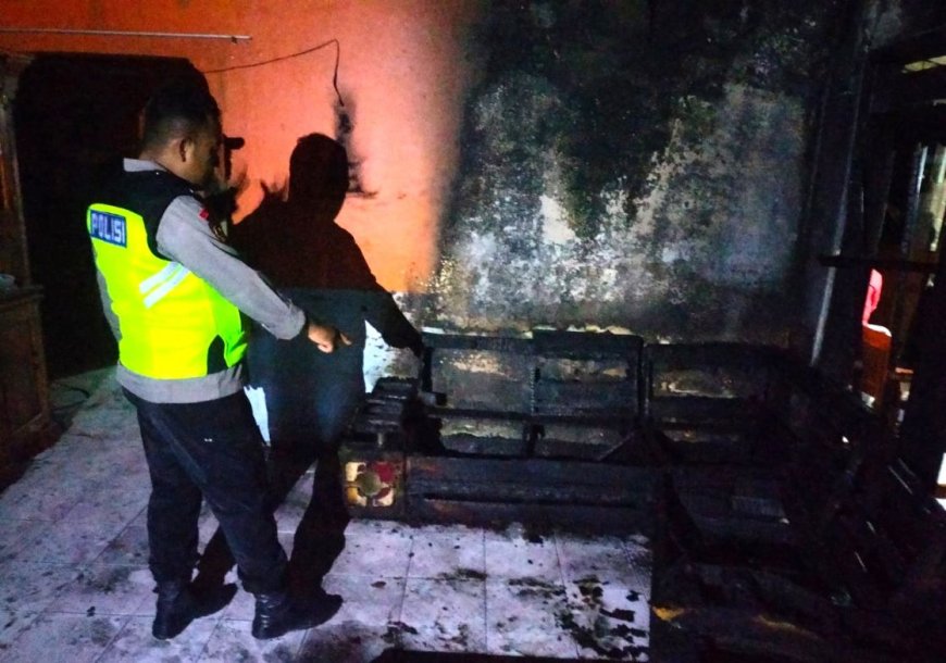 ODGJ Diduga Bakar Rumah di Karangsambung Kebumen
