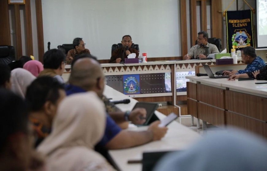 Persiapan Lebaran, Bupati Sleman Minta OPD Jaga Pasokan Bahan Pokok
