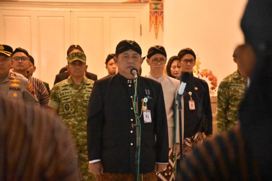 Hujan Deras, Apel Hari Jadi ke-195 Purworejo Pindah Lokasi