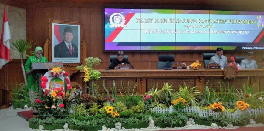 DPRD Gelar Rapat Paripurna Hari Jadi ke-195 Purworejo