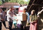 Kapolres Purworejo Salurkan Bantuan untuk Lansia yang Tinggal di Gubuk