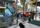 Lantai Dua Ponpes Assidiqiyah Puring Kebumen Hangus