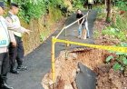 Separuh Jalan Hilang, Tanah Longsor Sebabkan Akses Warga Desa Karangbolong Terganggu