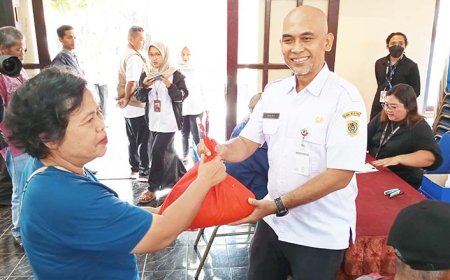 Kurang dari 4 Jam, 1.200 Paket Sembako Ludes Saat Pasar Murah di Delanggu