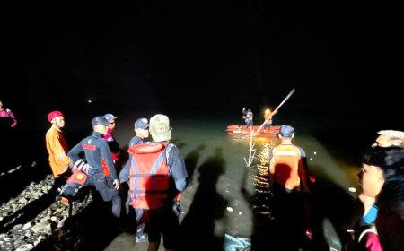 Seorang Anak Hilang Saat Berenang di Muara Sungai Luk Ulo