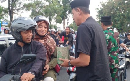 Seribu Takjil Dibagikan BTA Nusantara dan Ormas di Bantul