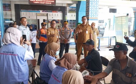 Kesehatan Sopir dan Kelaikan Angkutan Diperiksa