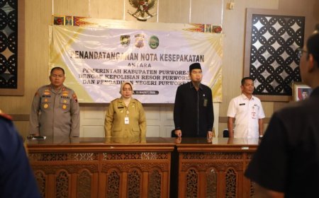 Pemkab Purworejo Kerja Sama dengan Polres dan Pengadilan Negeri
