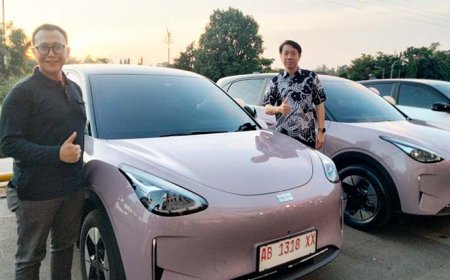 Geely EX2 Mulai Mengaspal di Jogja, Mobil Listrik di Bawah Rp300 Juta Ini Langsung Diburu Konsumen