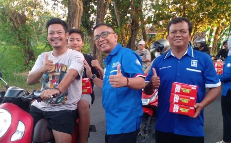 DPD PAN Bantul Tebar Hadiah Ramadan