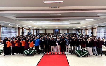 Pengurus Organisasi Mahasiswa Unimugo Mengikuti PWI Goes to Campus