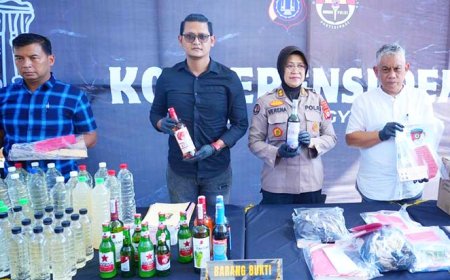 Polda DIY Gulung 65 Tersangka Penyakit Masyarakat dan Sita Ribuan Botol Miras