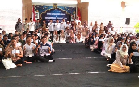 Paguyuban Alumni SMAN 1 Purworejo Gelar Bakti Sosial Ramadan