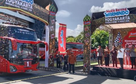 Indofood CBP Berangkatkan 1.871 Pemudik Mitra Warmindo dari Yogyakarta