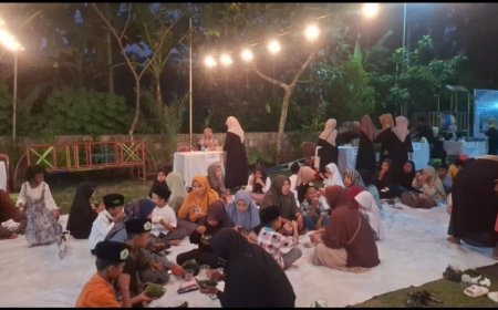 Sebanyak 130 Anak Yatim Piatu Mengikuti Grebeg Takjil Ramadan