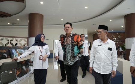 Wabup Sleman Monitoring Pelayanan Pasca Libur Lebaran