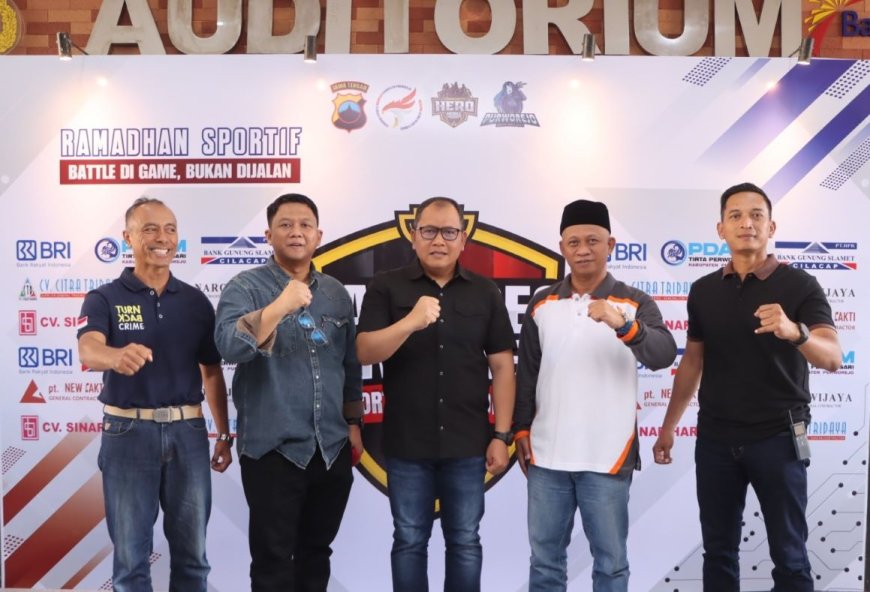 Ratusan Remaja Meriahkan Turnamen Kapolres Purworejo Cup E-Sport Mobile Legend