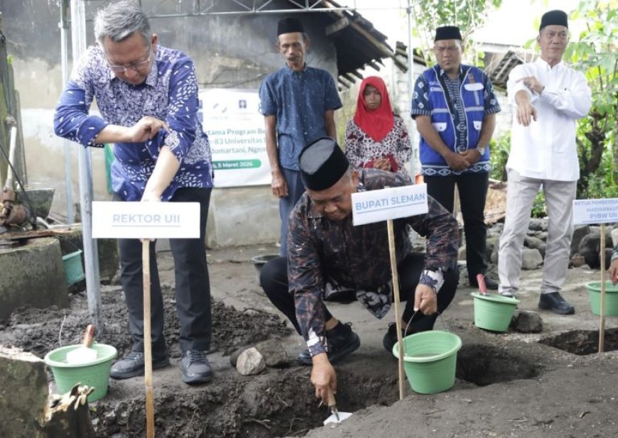 Milad ke-83, UII dan Pemkab Sleman Bakti Sosial di Ngemplak