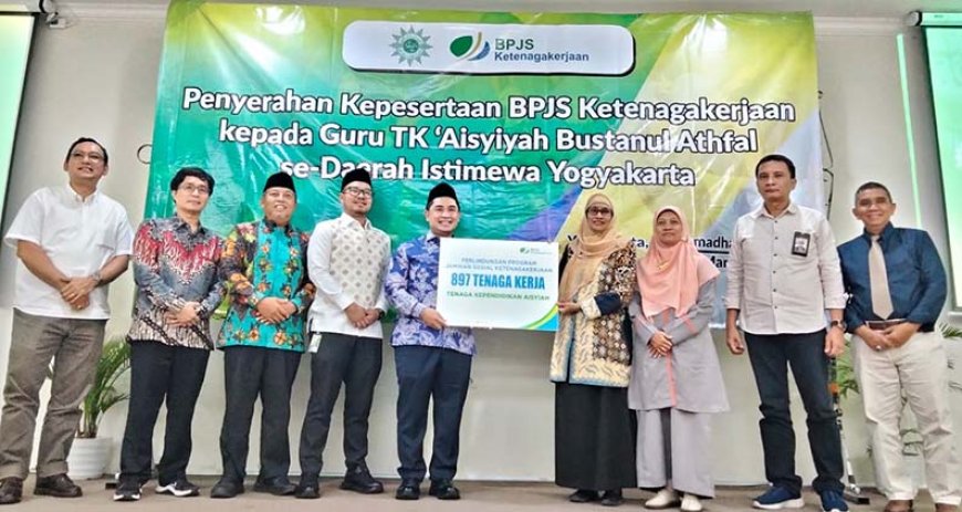 897 Guru TK ABA DIY Terlindungi BPJS Ketenagakerjaan, ‘Aisyiyah Targetkan 3.000 Pendidik Segera Terdaftar