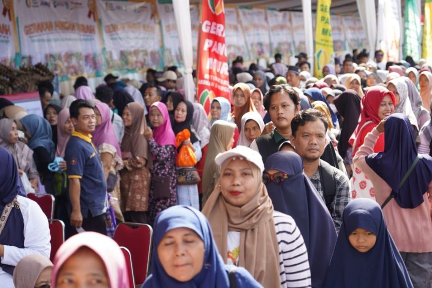 Gerakan Pangan Murah di Kebumen, Beras dan Minyakita Habis Terjual