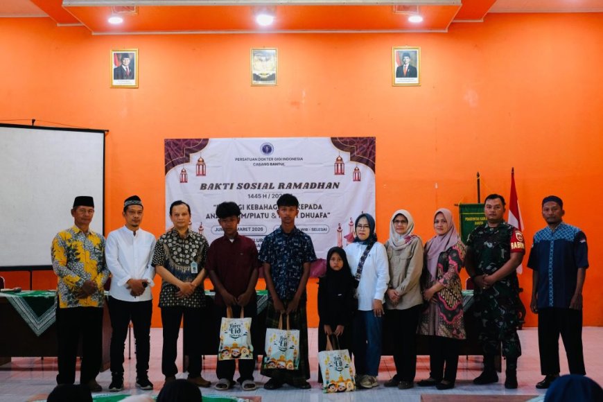 Dokter Gigi di Bantul Gelar Bakti Sosial Ramadan