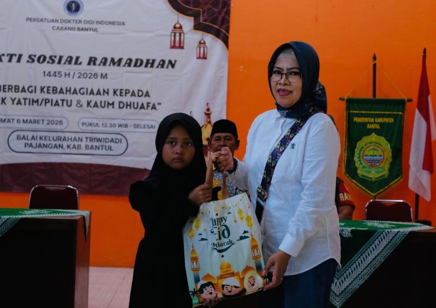 Dokter Gigi di Bantul Gelar Bakti Sosial Ramadan