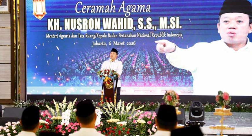 Peringati Nuzulul Quran di Korps Marinir, Menteri Nusron: Al-Qur’an Itu Fakta Janji Allah, Bukan Fiksi