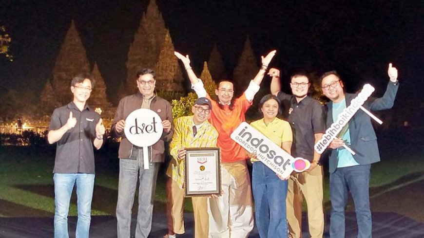 Sinyal Tanpa Putus! Indosat Pecahkan Rekor MURI Podcast 13 Jam "Live" dari Bus Jakarta-Jogja