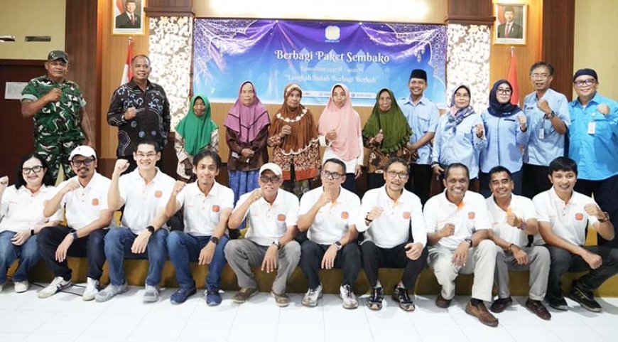 Bersama DPD REI DIY,  Harda Serahkan Bantuan Sembako di Gayamharjo dan Wukirharjo