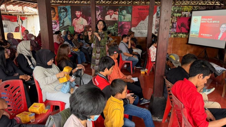 Kawal Pemahaman Konstitusi, MY Esti Wijayati Gelar Pemantapan Nilai 4 Pilar