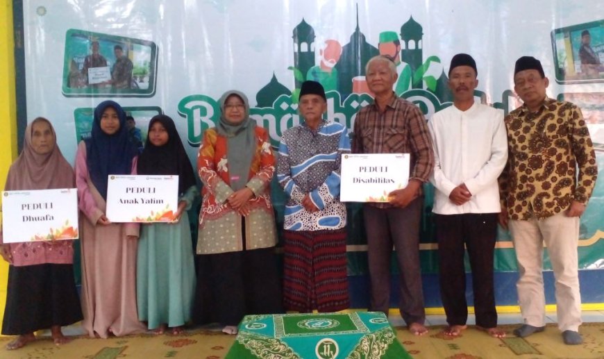 BMT Artha Amanah Sanden Salurkan ZIS, Anak Yatim Peroleh Voucher Belanja