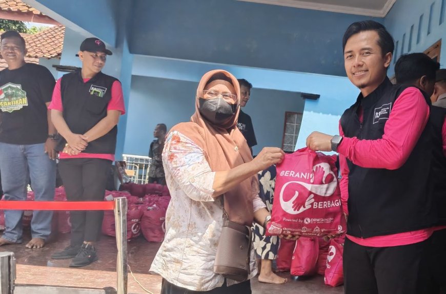 DRW Skincare Berbagi Puluhan Ribu Paket Lebaran