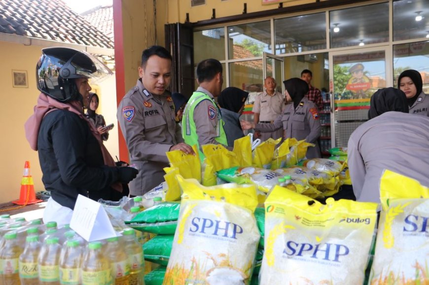 Primkoppol Polres Kebumen Gelar Gerakan Pangan Murah