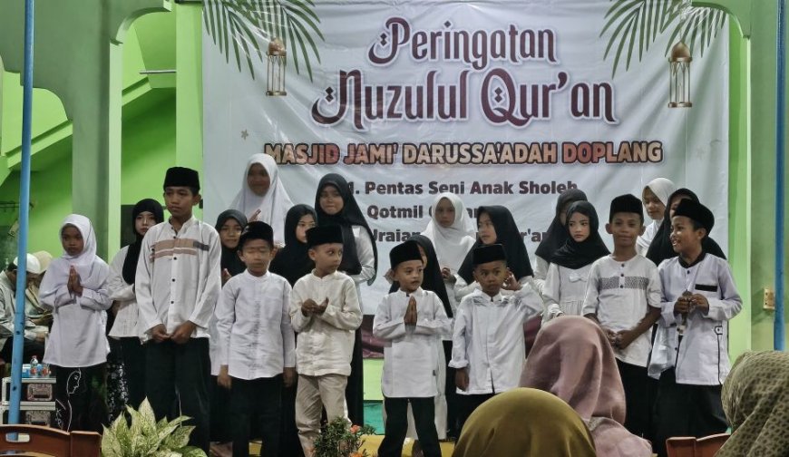 TPQ Masjid Darussa'adah Doplang Purworejo Peringati Nuzulul Quran