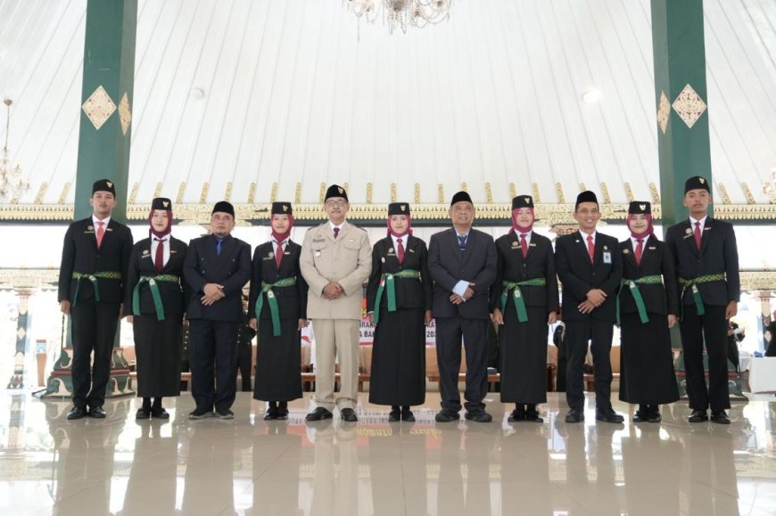 Bupati Sleman Melantik Duta Pancasila Paskibraka Indonesia