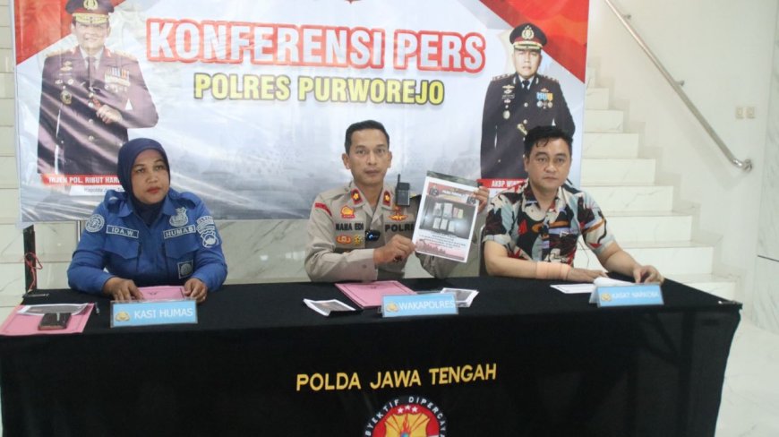 Polres Purworejo Ungkap Kasus Peredaran Narkoba