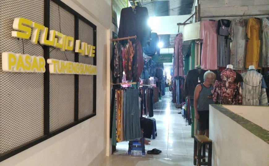 Pedagang Pasar Tumenggungan Belum Siap Memanfaatkan Fasilitas Pemasaran Online
