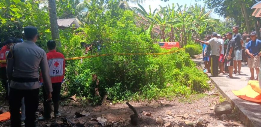 Mayat Pria Ditemukan Membusuk di Kebun
