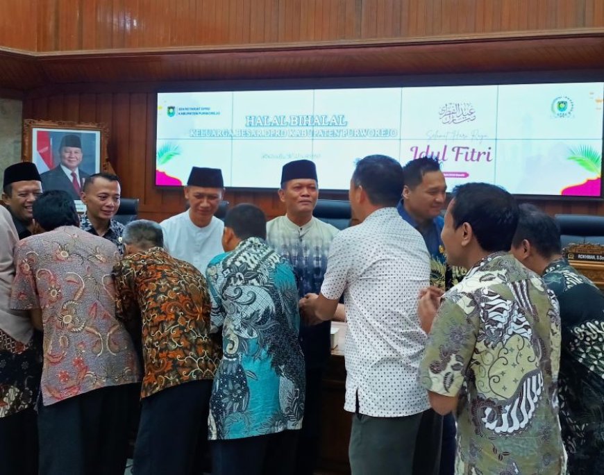DPRD Purworejo Gelar Halal Bihalal, Saat yang Tepat Memperkuat Sinergi
