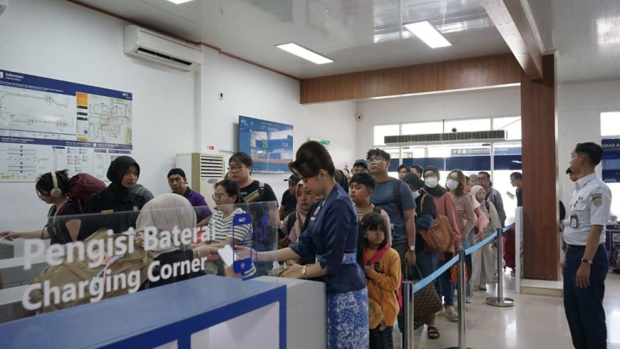 Puncak Arus Balik Lebaran, Penumpang KA Bandara Yogyakarta Tembus 12 Ribu