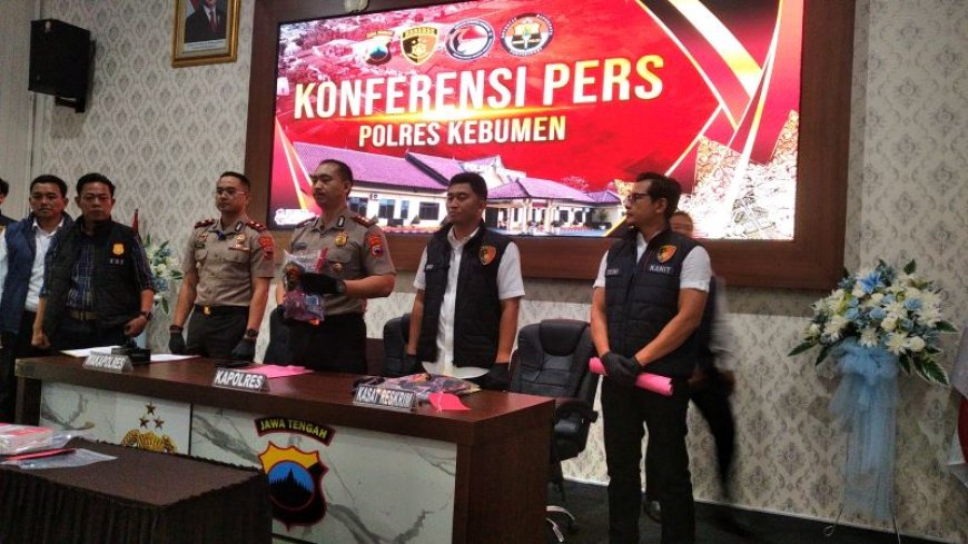 Polres Kebumen Ungkap Kasus Dugaan Pencabulan
