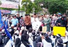 Ratusan Buruh PT MTG Geruduk Kantor Bupati Sleman, Tolak Pesangon Murah dan Dugaan PHK Sepihak