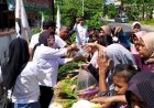 PSI Bantul Berbagi Sayuran Segar Ratusan Kilogram