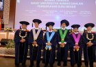 UAD Mengukuhkan Empat Guru Besar Baru