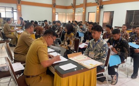 Polres Purworejo Gelar Tahapan Pemeriksaan Administrasi Calon Siswa Anggota Polri 2026
