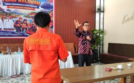 Rentan Bencana, BPBD Purworejo Bekali Relawan